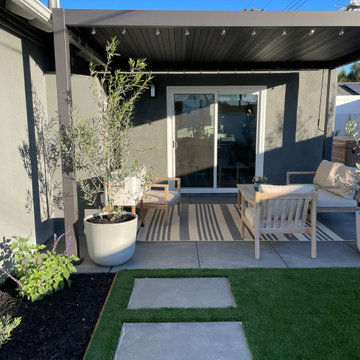 Modern Backyard Remodel - Huntington Beach