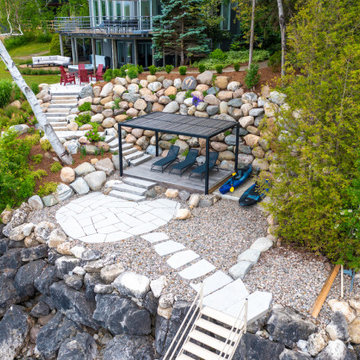 Vertical Waterfront Landscape