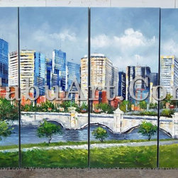 Fabuart Abstract Paintings - Artwork