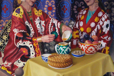 Custom Art-Central Asian Women