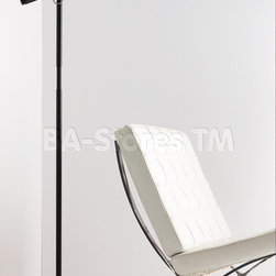 Brazo Floor Lamp with Glass Shade Insert - Floor Lamps
