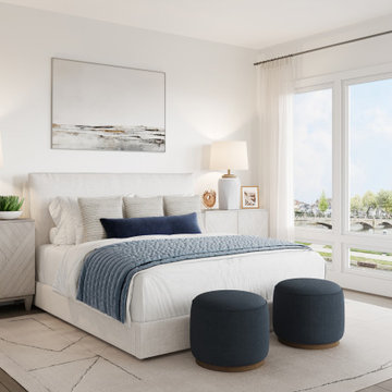 Interior Residential Bedroom Render