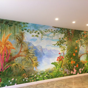 Exotic Tropical Mural
