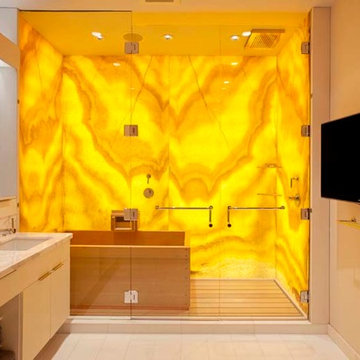Dramatic Master Bath