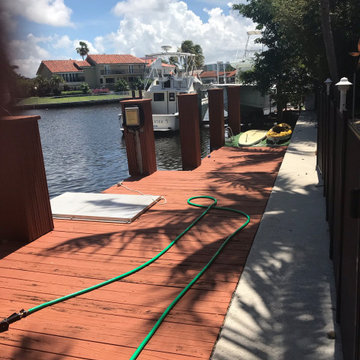 Miami Vice Patio - Before