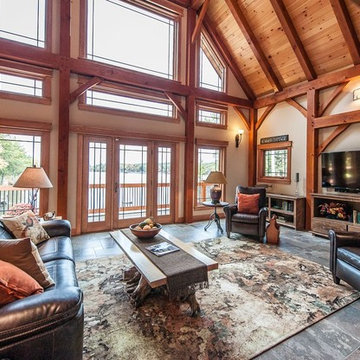 Timberframe Lake House