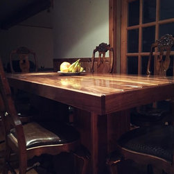 Walnut Table made by The Splinter Factory - Dining Tables