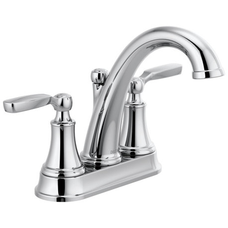 Delta Woodhurst Bathroom Faucet, Chrome, 2532LF-MPU