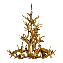 antler chandelier