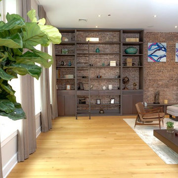 New york Bachelor Pad Family Room
