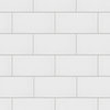 Park Slope Subway Glossy White Ceramic Wall Tile
