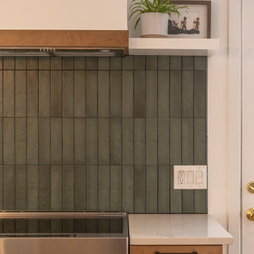 Warm, Earthy Main Level Remodel w/ Natural Wood and Stone Features