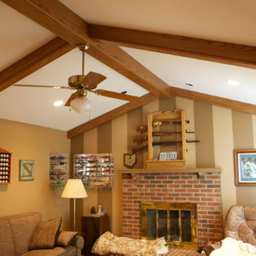 Beautiful Oak Ceiling beams