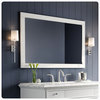 Eviva Aberdeen 48" White Framed Bathroom Mirror