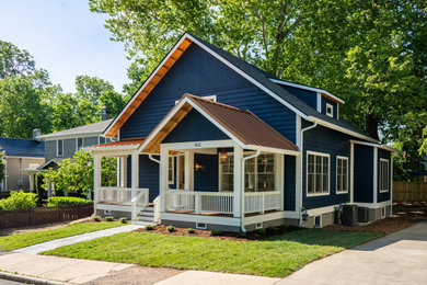 Example of an arts and crafts exterior home design in Other
