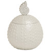 Classy Styled Polystone Covered Shell Jar