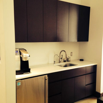 Commercial Dark Wood Break Room