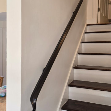 Custom wrought Iron hand railing