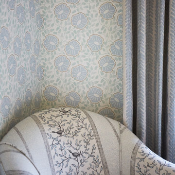 Wallpaper and Upholstery Detail