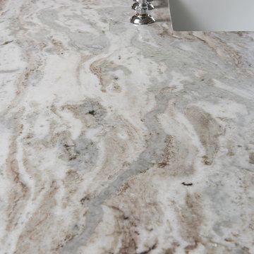 Fantasy Brown marble kitchen
