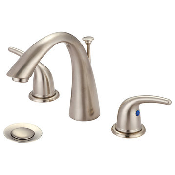 Olympia Faucets L-7470 Accent 1.2 GPM Widespread Bathroom Faucet - Brushed