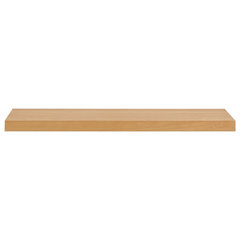 Omega National Products 36 Long Floating Shelf Unfinished Red Oak