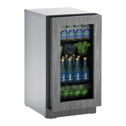 18" Glass Door Refrigerator (2218RGLINT) - Refrigerators