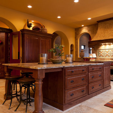 Adobe Kitchen - Rustic Beech