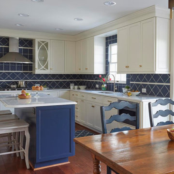 Suburban Baltimore Two-Tone Kitchen Remodel