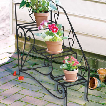 Peacock Steps Plant Stand