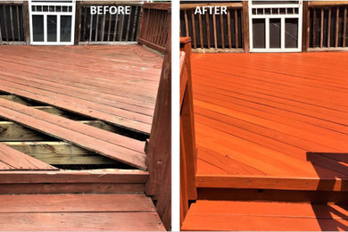 Deck Restoration - w/ Stain