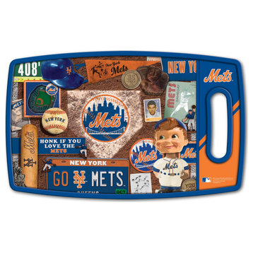 New York Mets Retro Series Cutting Board