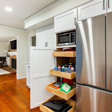 Upper Arlington Ohio Kitchen Cabinet Refacing Remodel