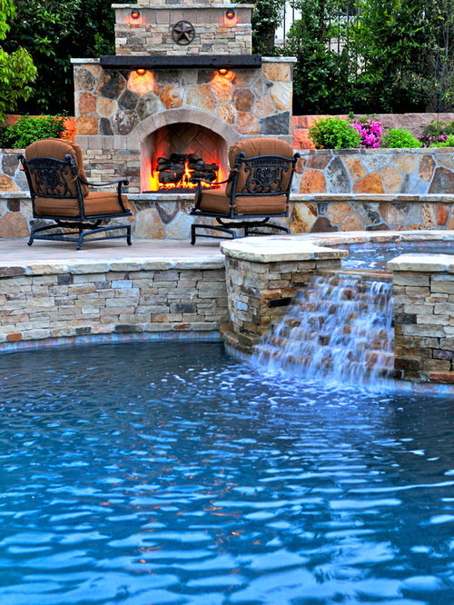 Hot Tub Waterfall Ideas, Pictures, Remodel and Decor