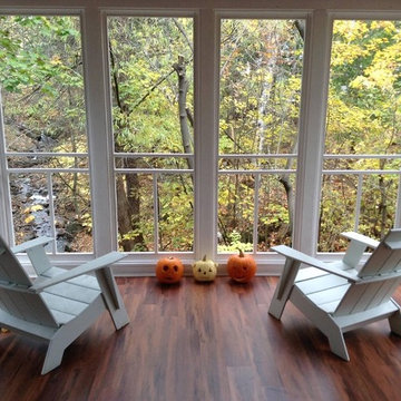 Finished Exterior Porch Floor