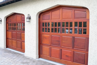 This is an example of a mediterranean garage in New York.