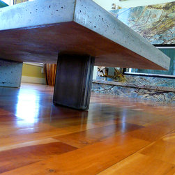 Concrete Ledge Modern Cocktail Table - Products