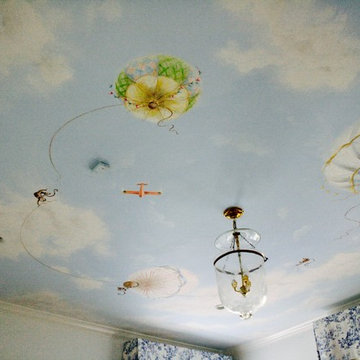 Pryor-Leavitt Sky Mural - Historic Fort Worth Texas
