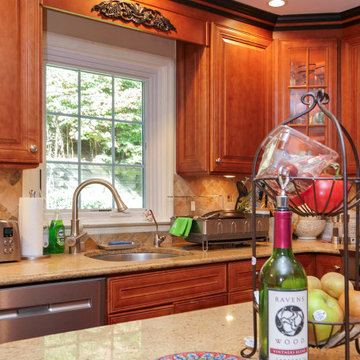Casement Window in Gorgeous Kitchen - Renewal by Andersen NJ / NYC