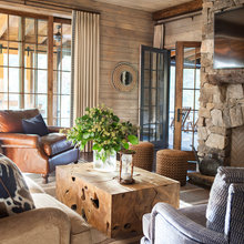 Living room and dining