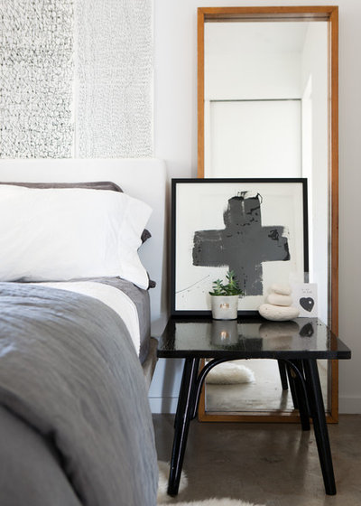 Houzzbesuch: Vom gelborangen Grauen zum schwarz-weißen Wohntraum