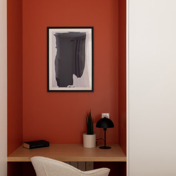 De bureau à appartement feutré, 52 m2 à Paris