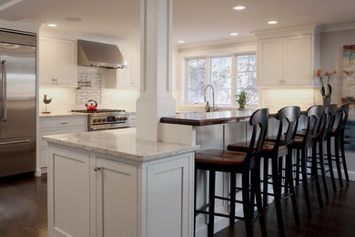 Inspiration for a kitchen remodel in Boston