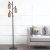 Clark Tiffany-Style 71" Multi-Light Floor Lamp, Bronze
