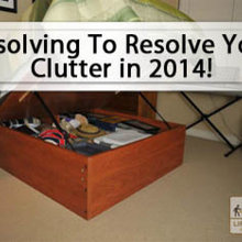 Resolving To Resolve Your Clutter in 2014