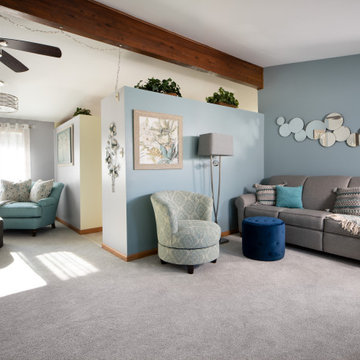 L Shaped Room Design
