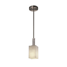 Clouds Era 1-Light Mini-Pendant, Brushed Nickel, LED