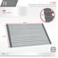 Workstation Roll-Up Dish Drying Rack