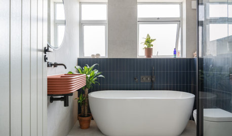 Room Tour: A Small Bathroom in a 1930s House Gets a Spacious Redo