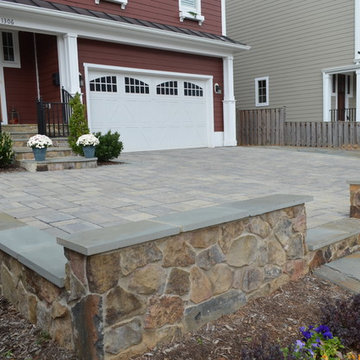 Arlington Permeable Driveway - Techo Bloc Blu80